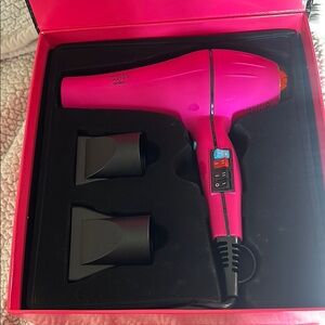 Amika x Martini Cartier collab Pink Hair Dryer